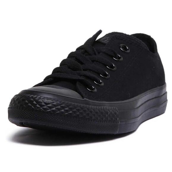 Converse All Black CHUCK TAYLOR All Star Low OX Canvas Shoes Mens